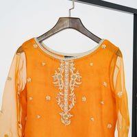3 Pc - Embroidered Multicolored Suit