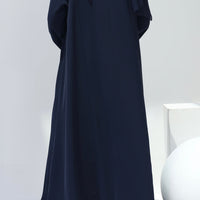 Basic Blue - Open Abaya