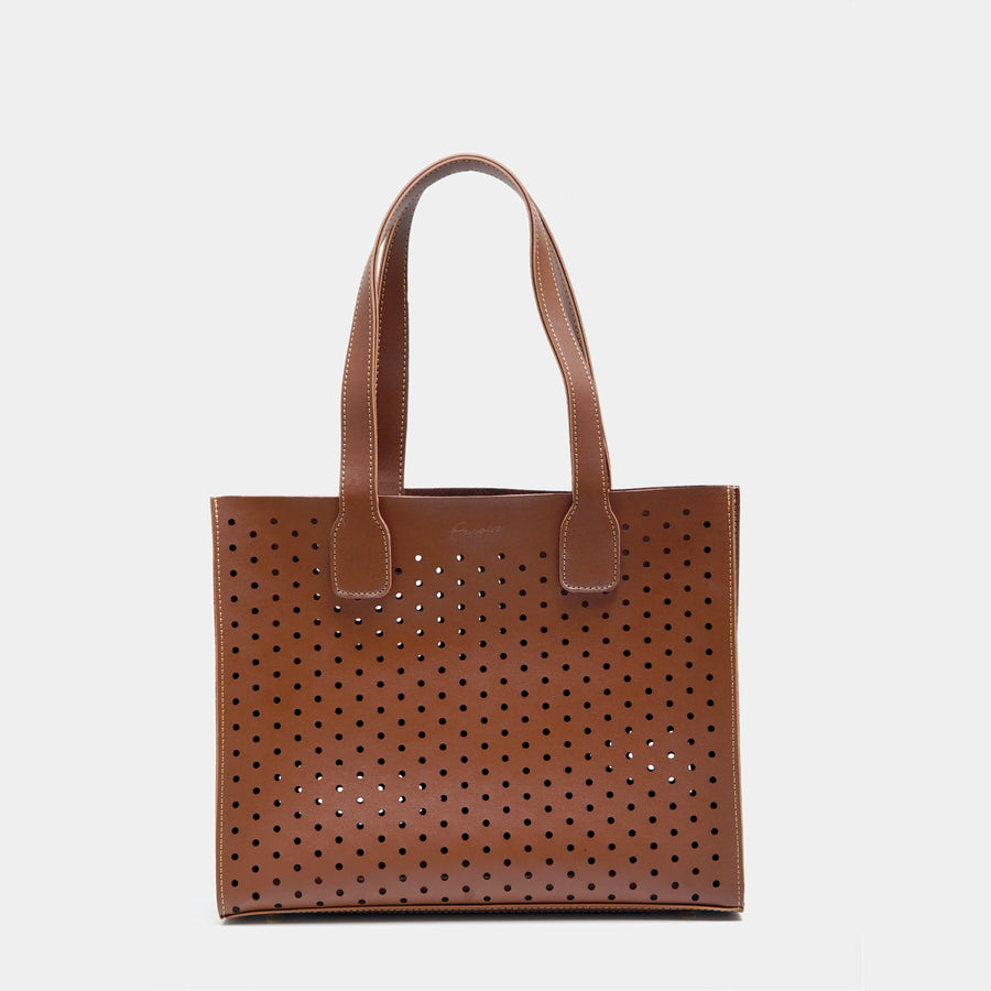 Madison Perf - Brown Premium Tote Bag