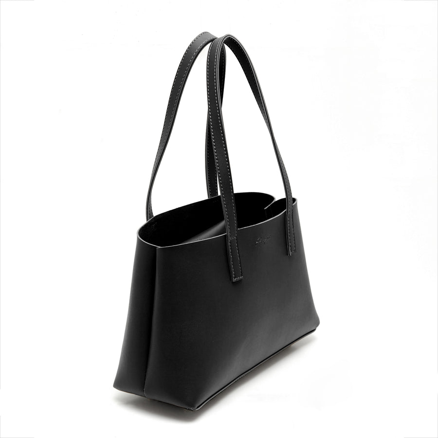 Chic Mini Tote Bag - Black