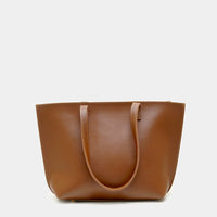 Horse Brown Zippered Tote Bag