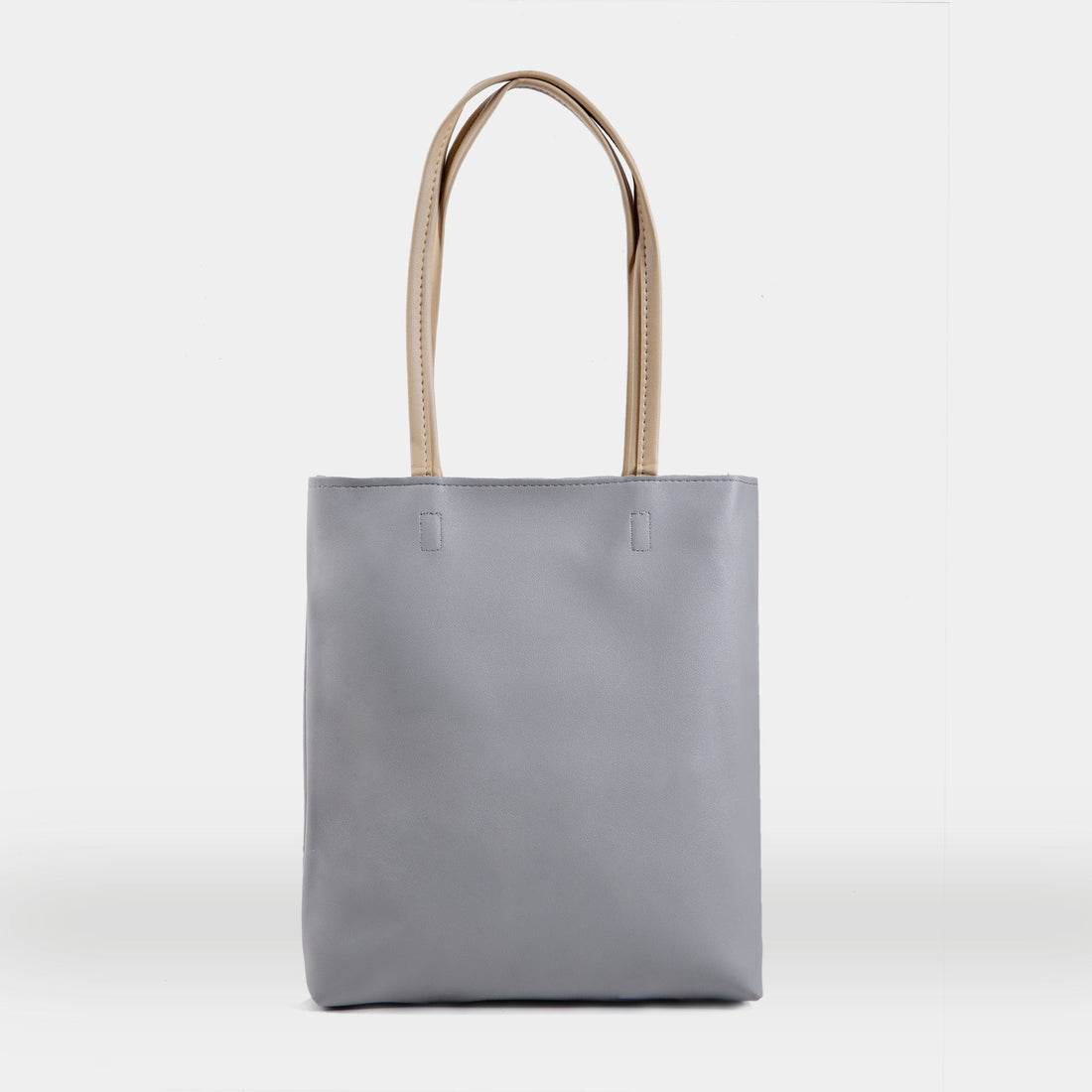 Grey Slim Tote Bag