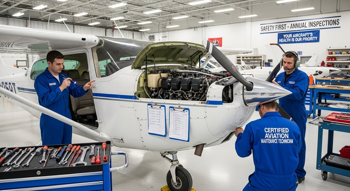 Private Airplane Annual Inspection