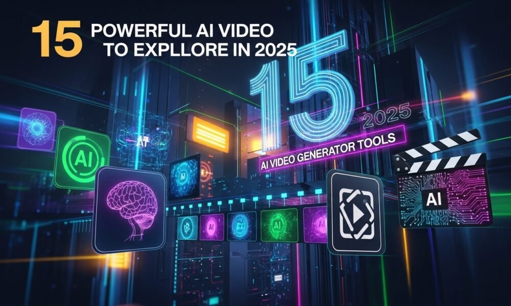 Exploring New Tools 15 Powerful AI Video Generator Tools to Explore in 2025